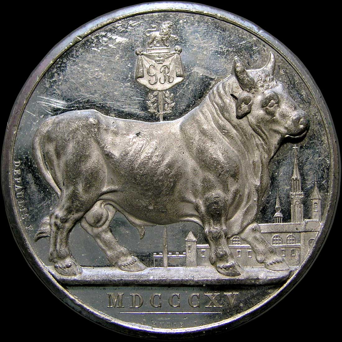 Obverse detail...