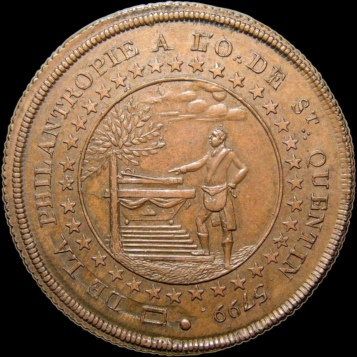 Obverse detail...