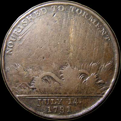 Reverse - France - 1791