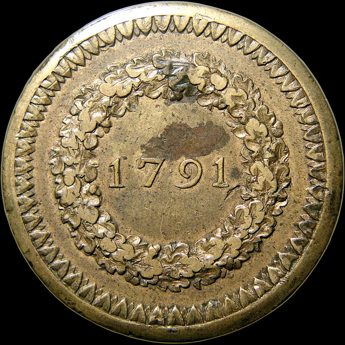 Obverse detail...