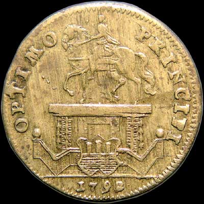 Reverse - France - 1788