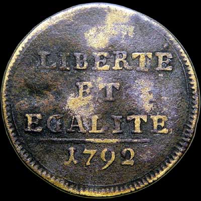 Obverse - France - 1792