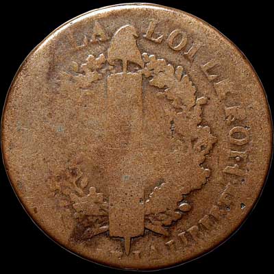 Reverse - France - 2 Sols - 1792