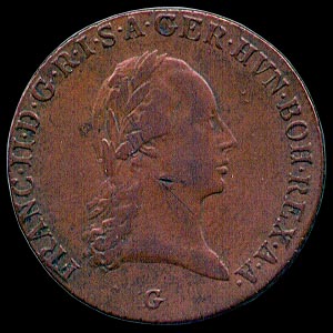Obverse - Austria - 3 Kreutzer 1800