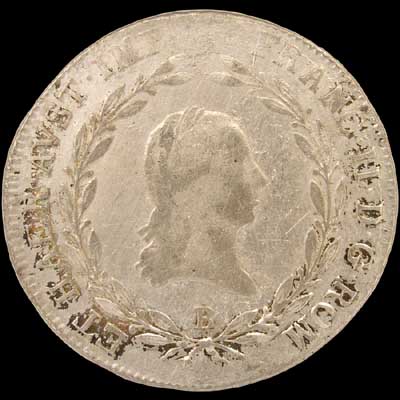 Obverse - Austria - 20 Kreuzer 1806