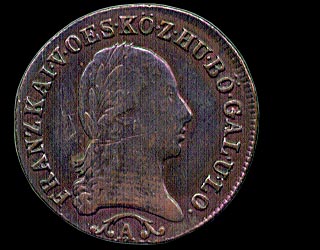 Obverse - Austria - 1/2 Kreutzer 1812