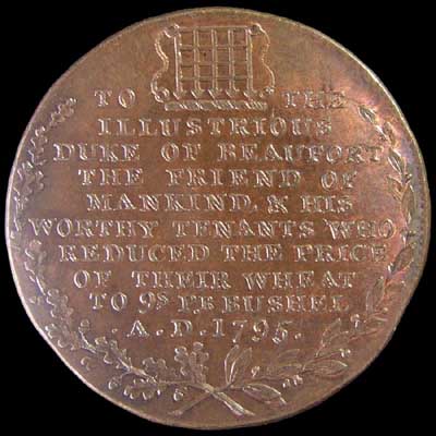 Reverse - Great Britain - 1/2 Penny - 1795