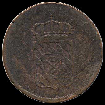 Obverse - Bavaria - 2 Pfenning - 1814