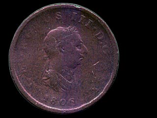 Obverse - Great Britain - 1 Penny - 1806