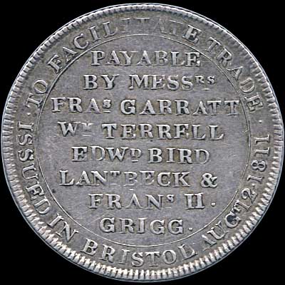 Reverse - Great Britain - 1 Shilling Token - 1811