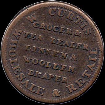Reverse - Great Britain - 1/4 Penny - 1813