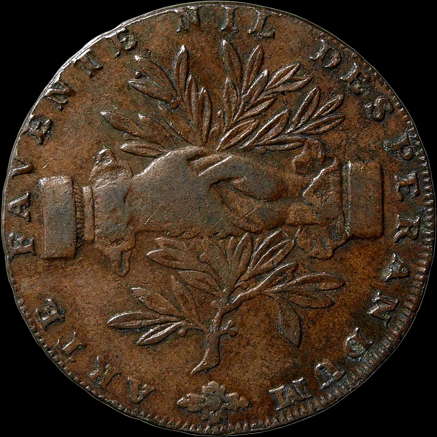 Obverse detail...