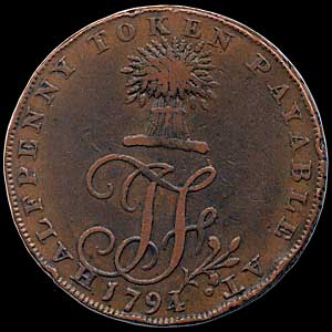 Reverse - Great Britain - 1794
