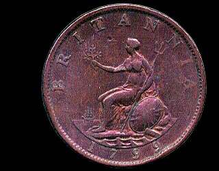 Reverse - Great Britain - 1/2 Penny - 1799