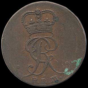 Obverse - Brunswick-Luneburg 1800 2 Pfenning