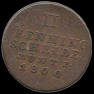 Reverse - Brunswick-Luneburg 1800 2 Pfenning