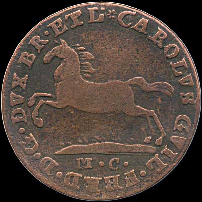 Obverse - Brunswick-Wolfenbuttel - 1 Pfenning - 1806