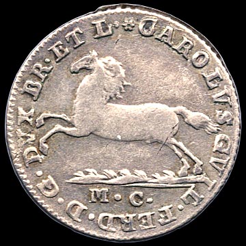 Obverse - Brunswick-Wolfenbuttel - 1/12 Taler - 1790