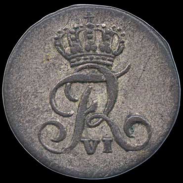Obverse - Denmark - 1 Skilling - 1809