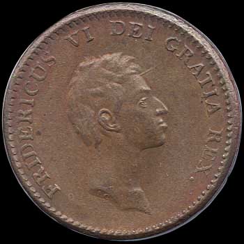 Obverse - Denmark - 1 Skilling - 1813