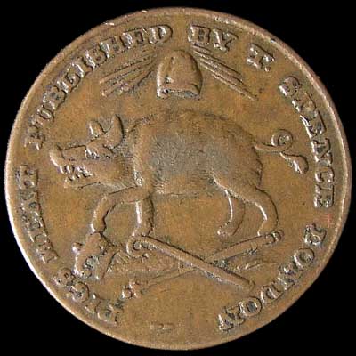 Reverse - Great Britain - Farthing - c.1795
