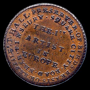 Reverse - Great Britain - 1/2 Penny - c.1795