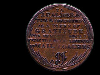 Reverse - Great Britain - 1/2 Penny - 1796