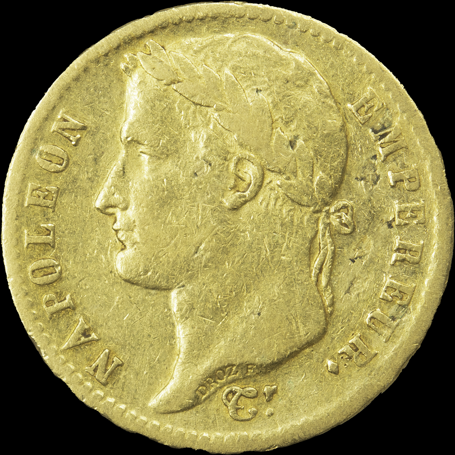 Obverse detail...
