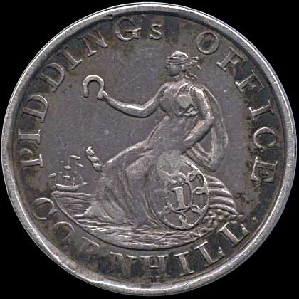 Louis XVIII Restored 1814 -  Reverse