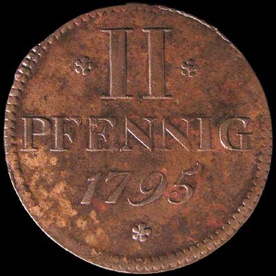 Obverse - II Pfennig - 1795