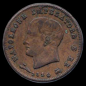Obverse - Kingdom of Napoleon - 3 Centesimi (1810)