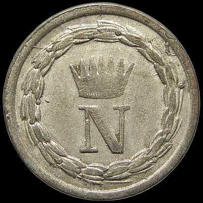 Obverse - Kingdom of Napoleon - 10 Centesimi (1811)