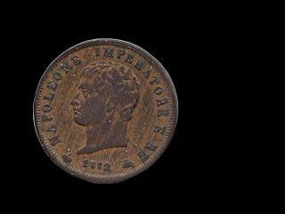 Obverse - Kingdom of Napoleon - 1 Soldo (1812)