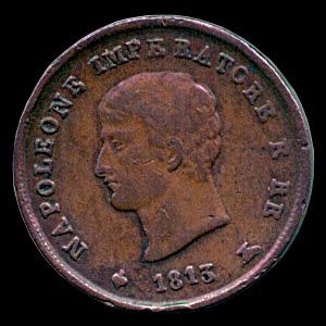 Obverse - Kingdom of Napoleon - 3 Centesimi (1813)
