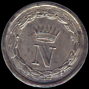 Obverse - Kingdom of Napoleon - 10 Centesimi (1813)