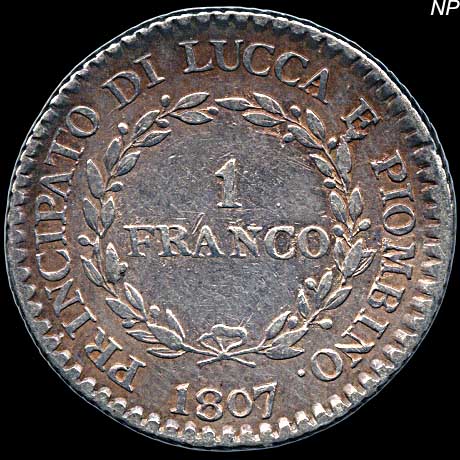 1  Franco - Reverse 1807