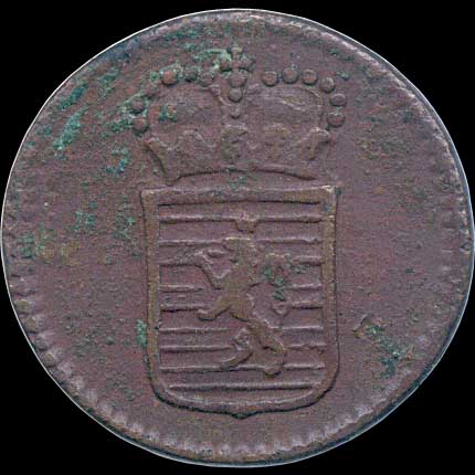 Obverse - Luxemburg - Demi Liard - 1789