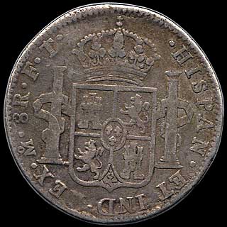 Reverse - Mexico - 8 Reales 1801