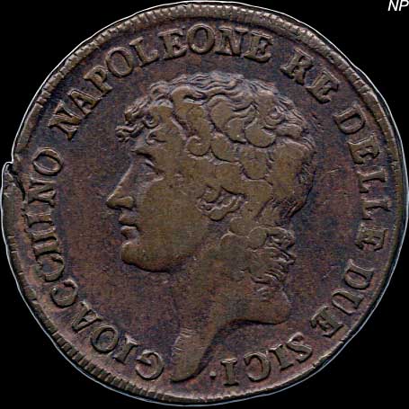 Obverse - Naples - 2 Grana - 1810