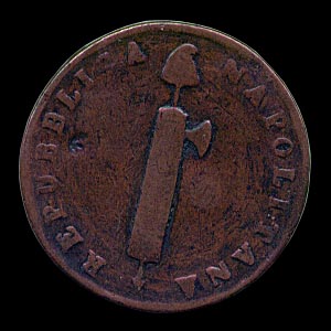 Obverse - Repubblica Napolitaine - 6 Tornesi - 1799