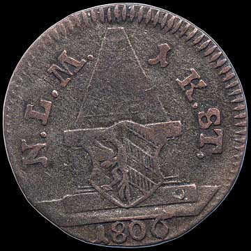 Obverse - Nurnberg - 1 Kreuzer - 1806