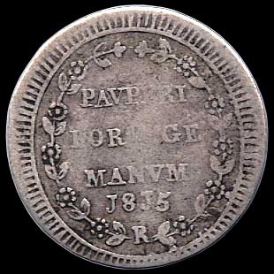 Reverse - Papal States 1 Grosso - 1815