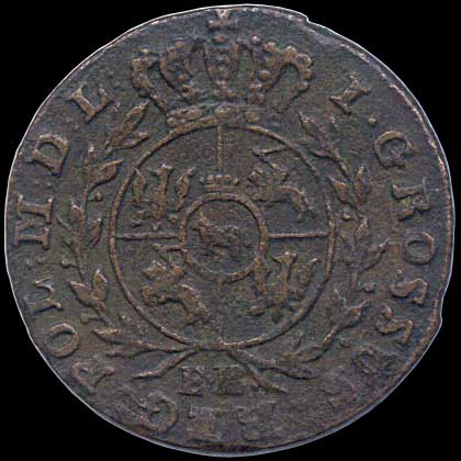 Reverse - Poland - 1 Grossus - 1792