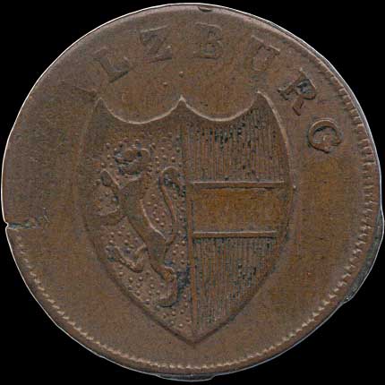 Obverse - Salzburg - 2 Pfenning - 1802