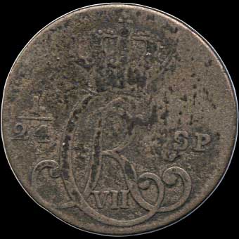Obverse - Schleswig-Holstein - 2 1/2 Schilling 1796