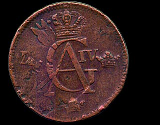 Obverse - Sweden - 1/2 Skilling 1805