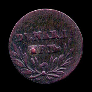 Reverse - Swiss - 3 Denari - 1814