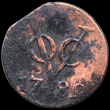 Obverse - United East India Co. - 1 Duit - 1789