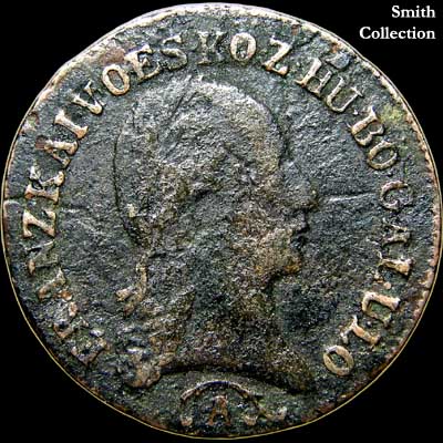 Obverse - Austria - 1/2 Kreutzer 1812