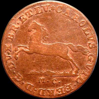 Obverse - Brunswick-Wolfenbuttel - 2 &frac12; Pfenning - 1792